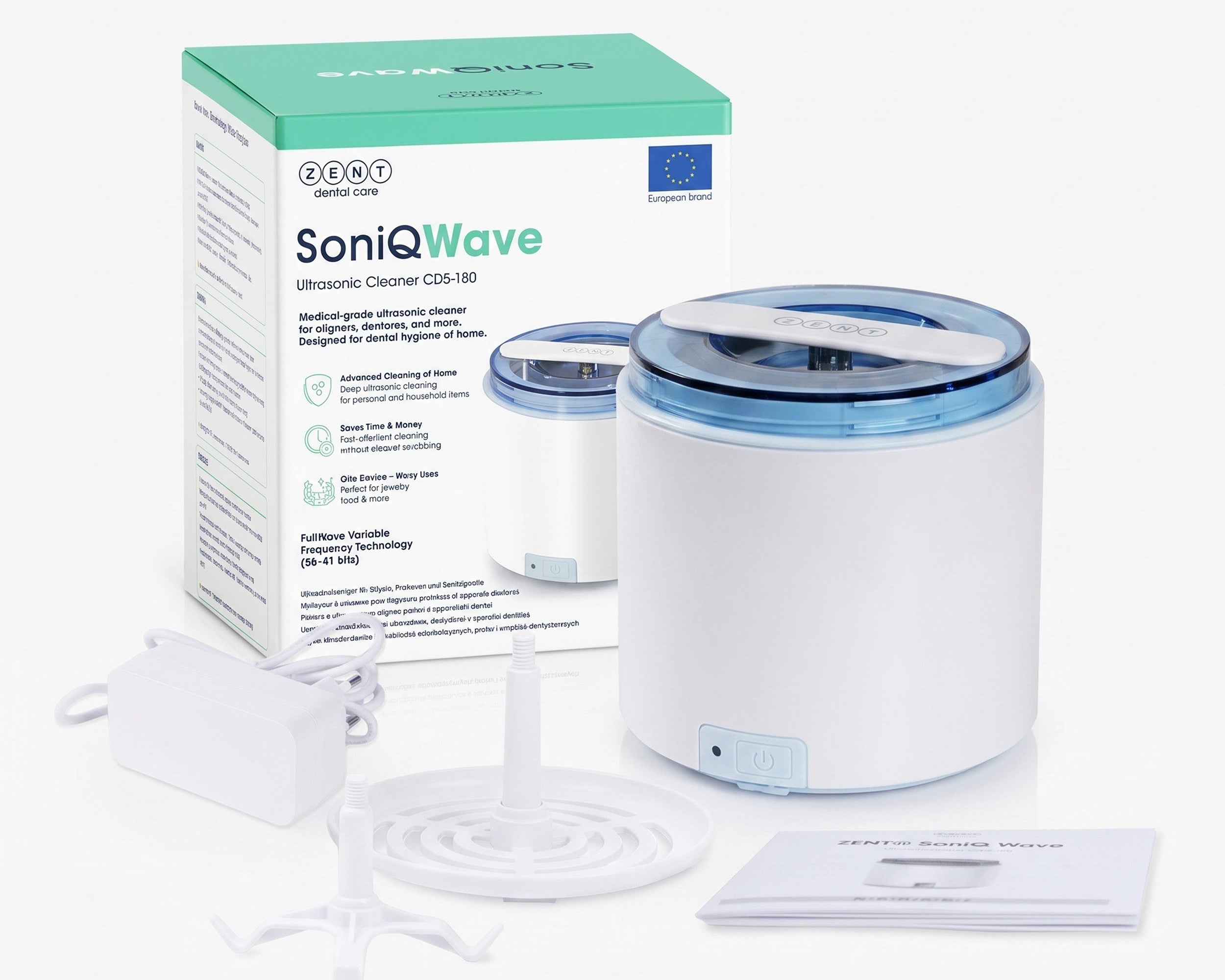 Myjka ultradźwiękowa ZENT SoniQWave - wyrób medyczny do protez i aparatów