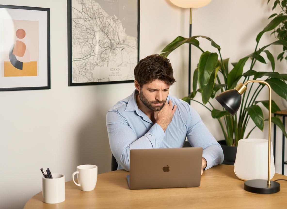 Ergonomia pracy zdalnej – jak zapobiec bólowi pleców?