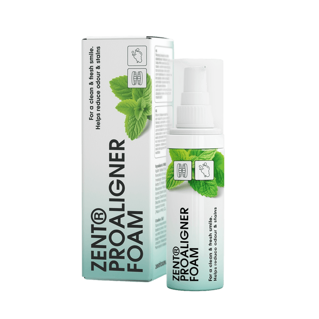 ZENT ProAligner Foam – Foam for the care of aligners, retainers, and dentures