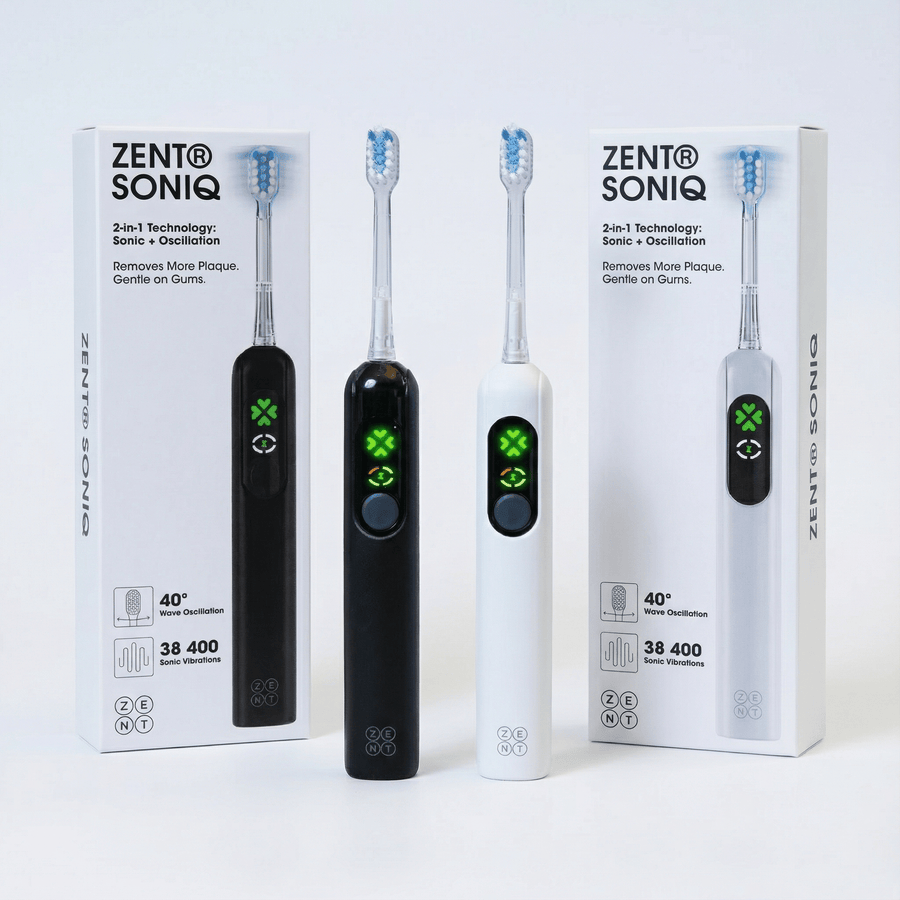 ZENT® Duo Set Sonic Toothbrushes