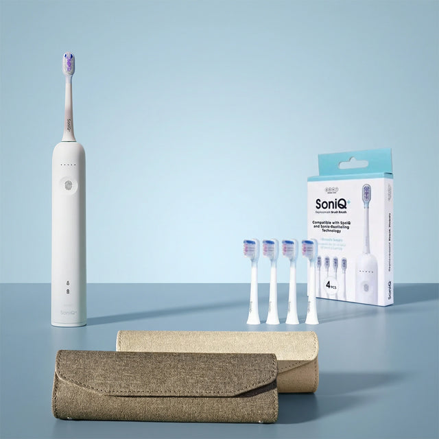 ZENT® SoniQ+ Set (toothbrush + case + tips)