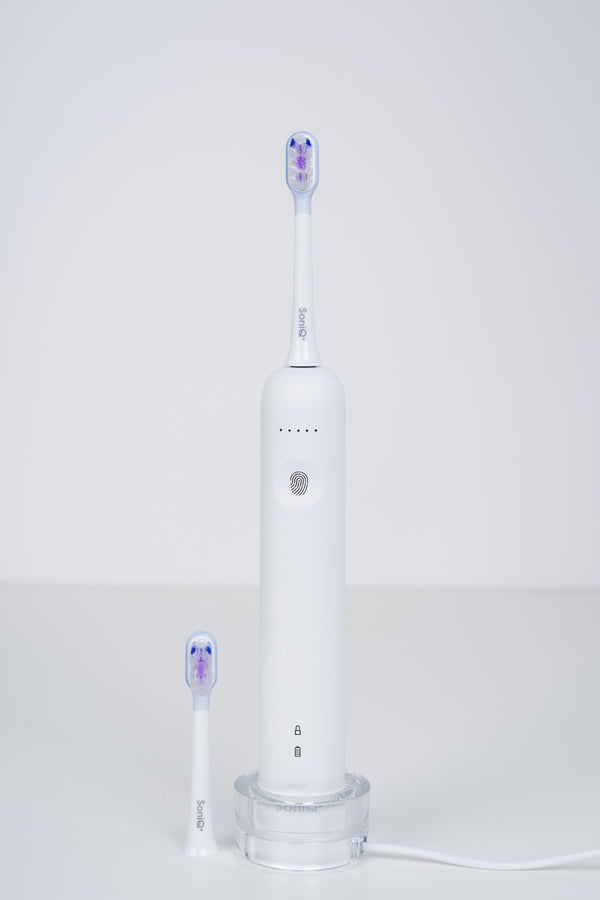 ZENT® SoniQ+ Sonisk tandbørste, roterende med 60° rotationsbevægelse