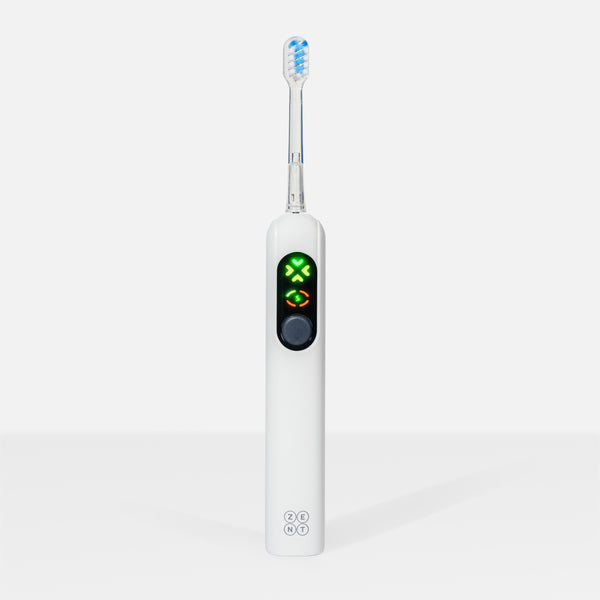 Brosse à dents sonique-oscillante avec protection active des gencives
