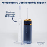 ZENT® SoniQ+ Sonisk tandborste, roterande med 60° rotationsrörelse