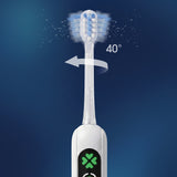 Sonic-oscillating toothbrush with active gum protection