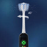 Sonic-oscillating toothbrush with active gum protection
