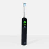 Sonic-oscillating toothbrush with active gum protection
