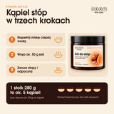 ZENT® Sól do stóp pomarańcza + cynamon 280 g